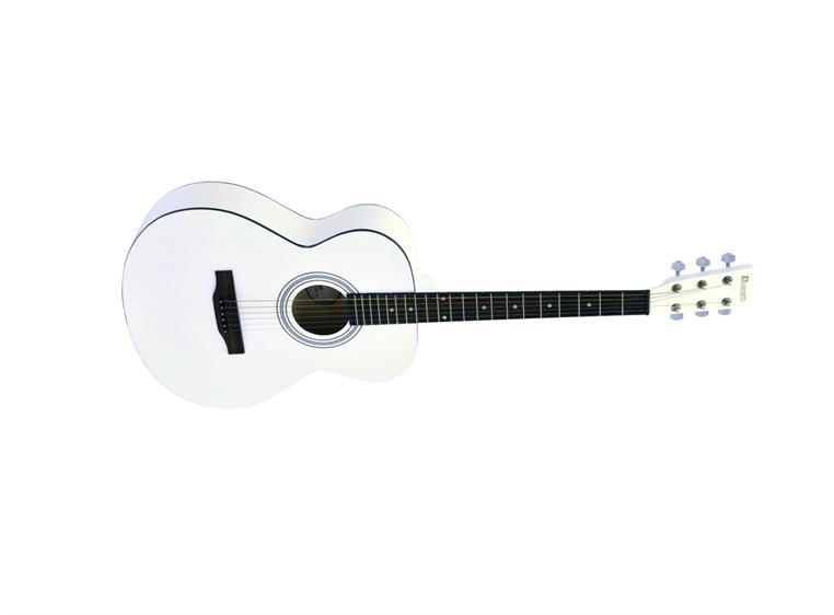 DIMAVERY AW-303 western-guitar, white